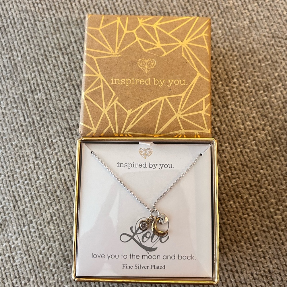 Brand New Fine Silver Plated necklace